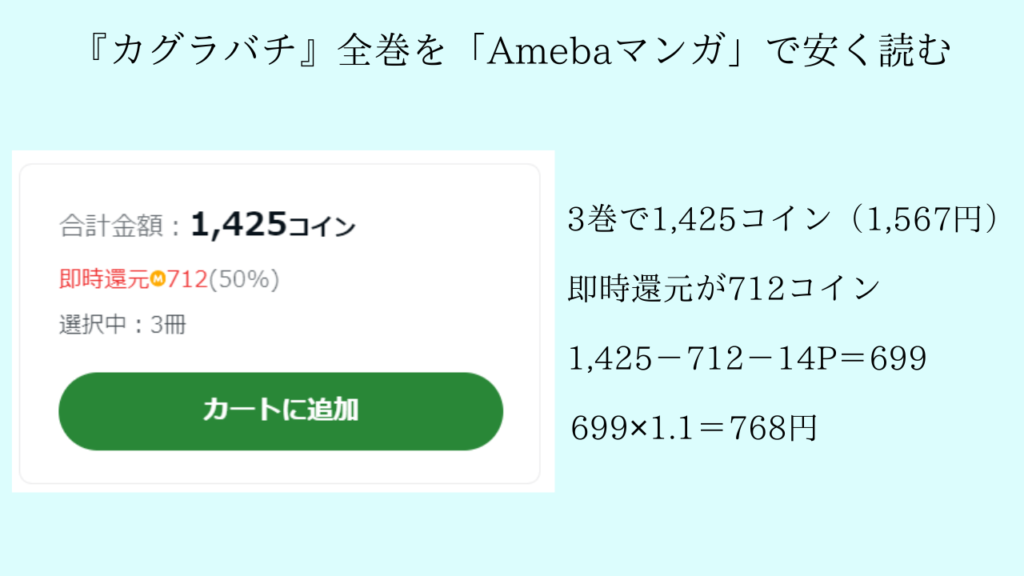 『カグラバチ』全巻を「Amebaマンガ」で安く読む