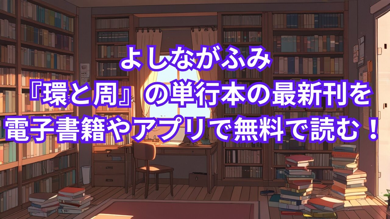 よしながふみ『環と周』の単行本の最新刊を電子書籍やアプリで無料で読む！